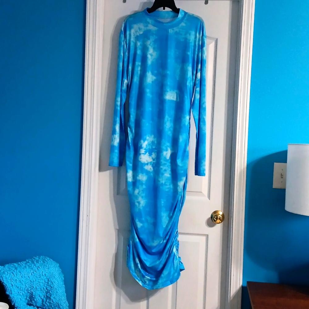 Ruched Maxi Dress